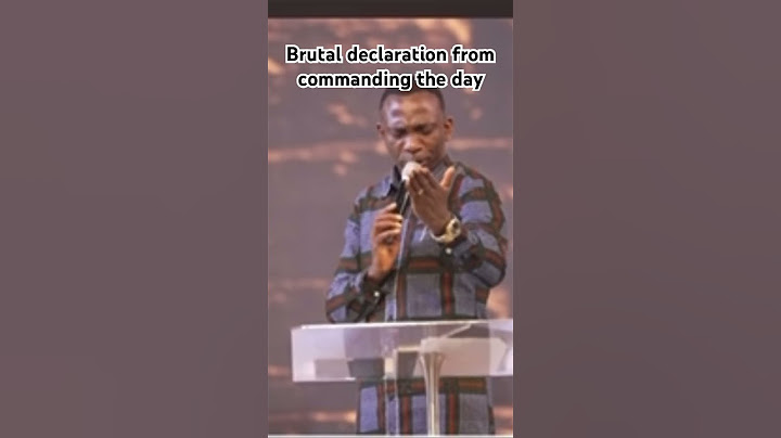 Brutal declaration from commanding the day midnight prayers #ctdmp #dunamischurch #midnightprayers