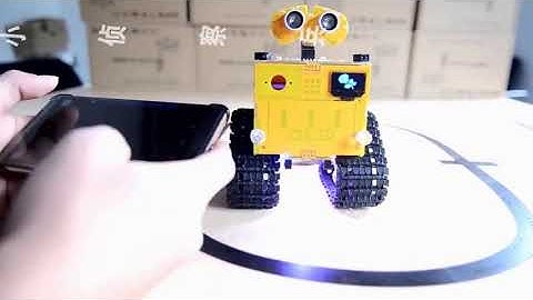 WuLi Bot Base on Arduino UNO Scratch programmable robot Wall-E