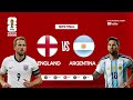 FULLTIME:#WORLDCUP2026: England 1-2 Argentina || Semi Final