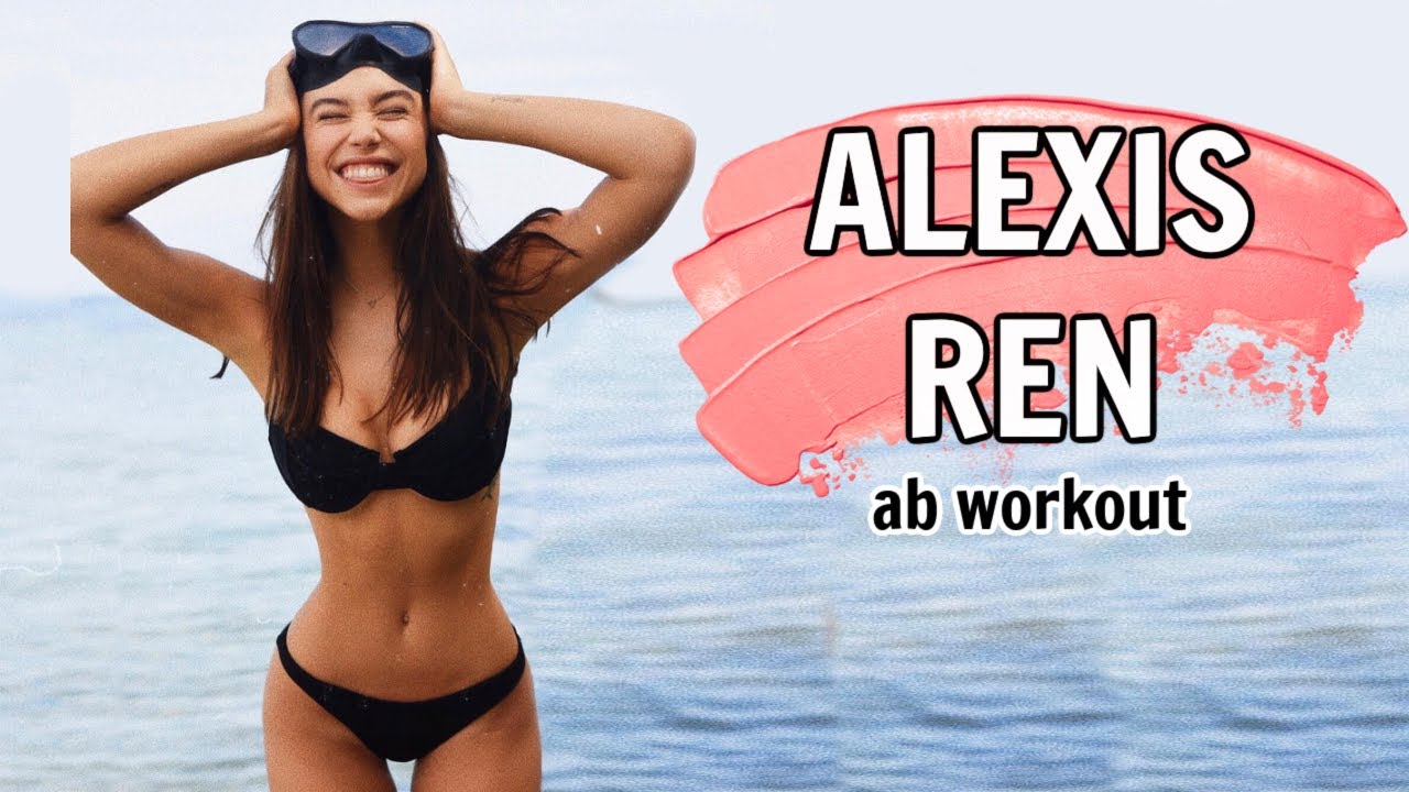 Simple Alexis Ren Ab Workout With Beeps And Music with Comfort Workout Clothes