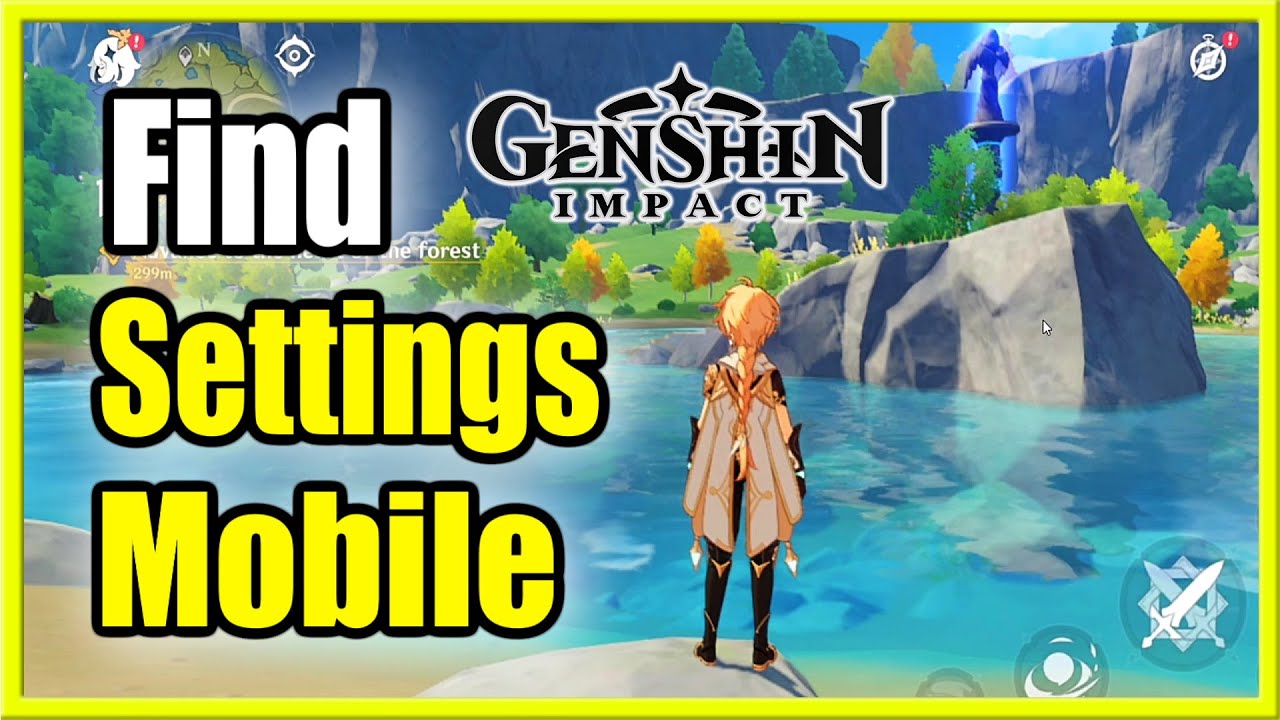 How to FIND Mobile Settings Menu in Genshin Impact (Fast Method) - YouTube