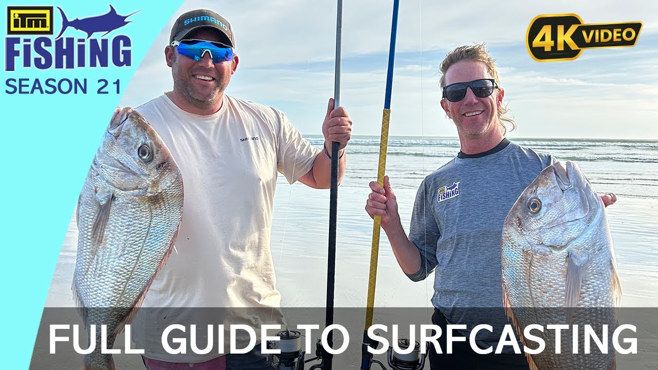 Full Guide to Surfcasting and Beach Fishing. Surfcasting Tackle, Picking Spots, Casting Technique.
