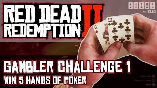Gambler 1 Challenge | Red Dead Redemption 2 | EASIEST METHOD!