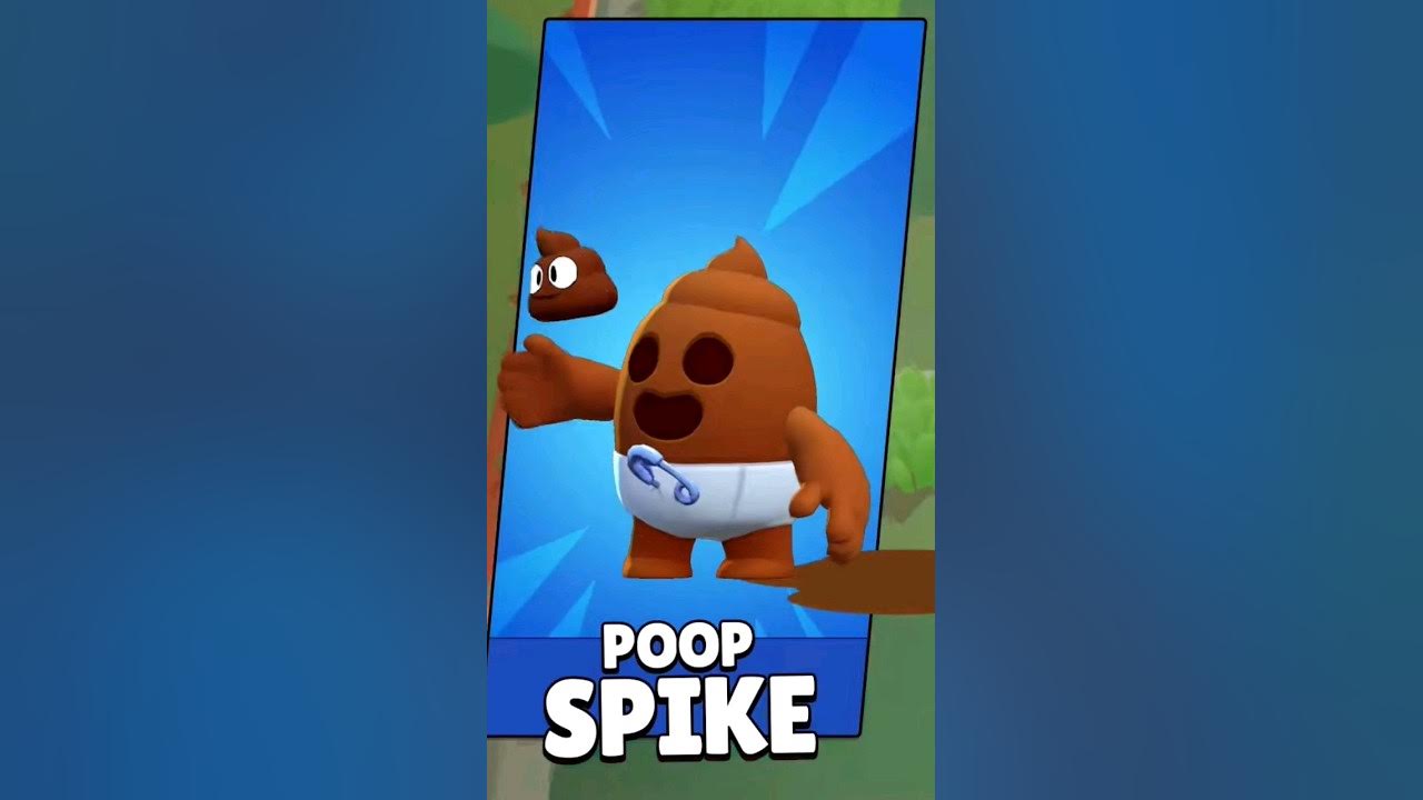 Poop spike is built different ☠️ #shorts #brawlstars 