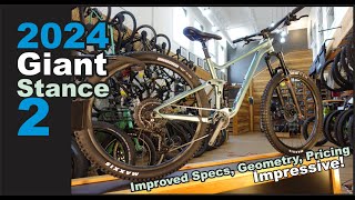 2024 Giant Stance 29 2 - Best budget / value Full Suspension Mountain bike - All the Details