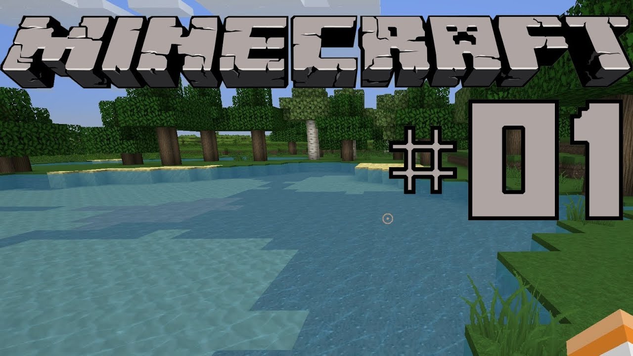 Let's Play Minecraft - #01 - Ein Haus am See - YouTube