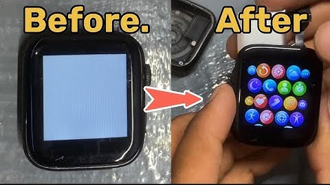 Smart watch display problem || smartwatch watch white screen problem