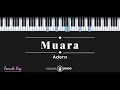 Download Lagu Muara - Adera (KARAOKE PIANO - FEMALE KEY)