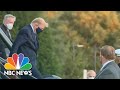 Watch: Trump Arrives At Walter Reed To Undergo Coronavirus Observation | NBC News