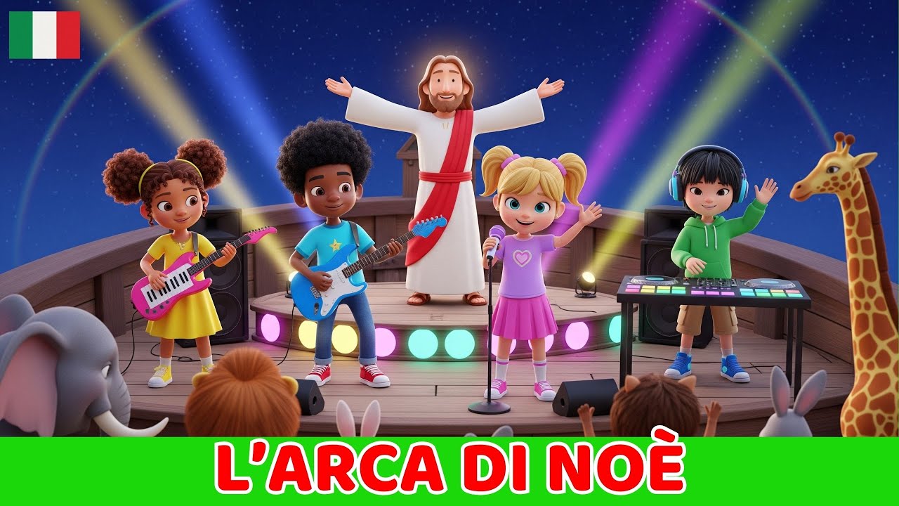 L'Arca di Noè | Musica Cristiana per Bambini | Storia Biblica