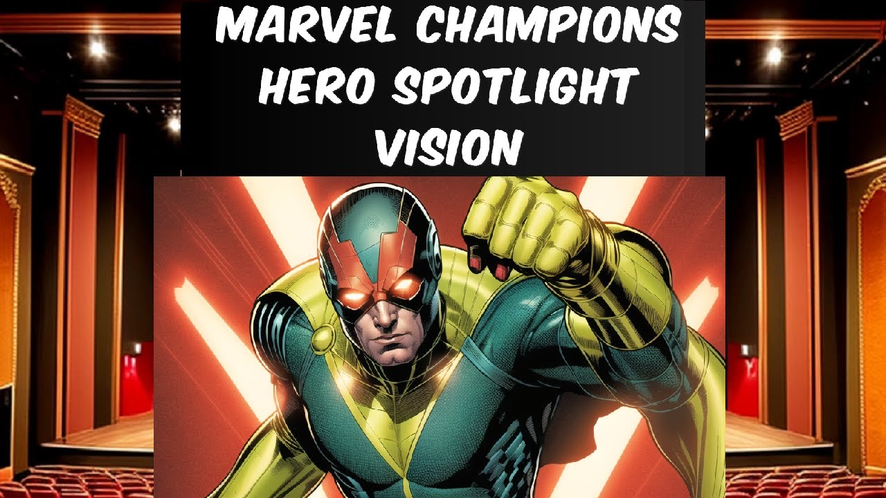 Marvel Champions Hero Spotlight Series Vision Gameplay vs Magneto Expert Difficulty