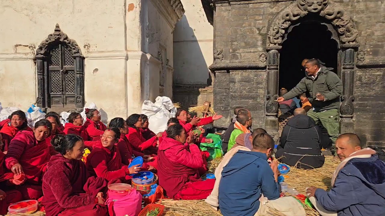 Nritya Puja of Sankhu Madhav Narayan  at Pashupatinath