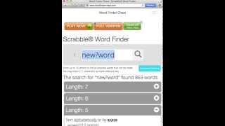 Best Scrabble Word Solver for Phone screenshot 5