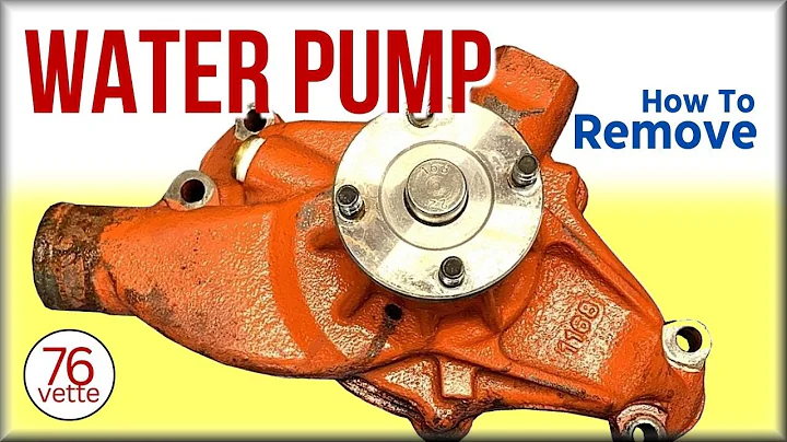 How to REMOVE a Chevy 350 WATER PUMP