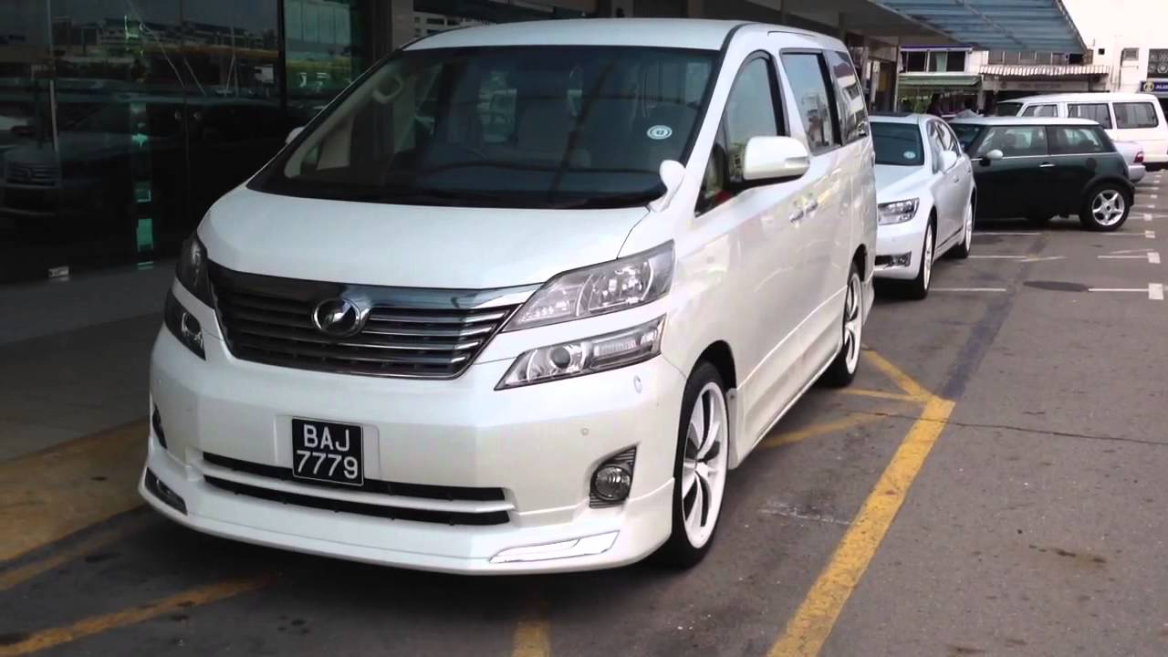 Toyota vellfire обвес