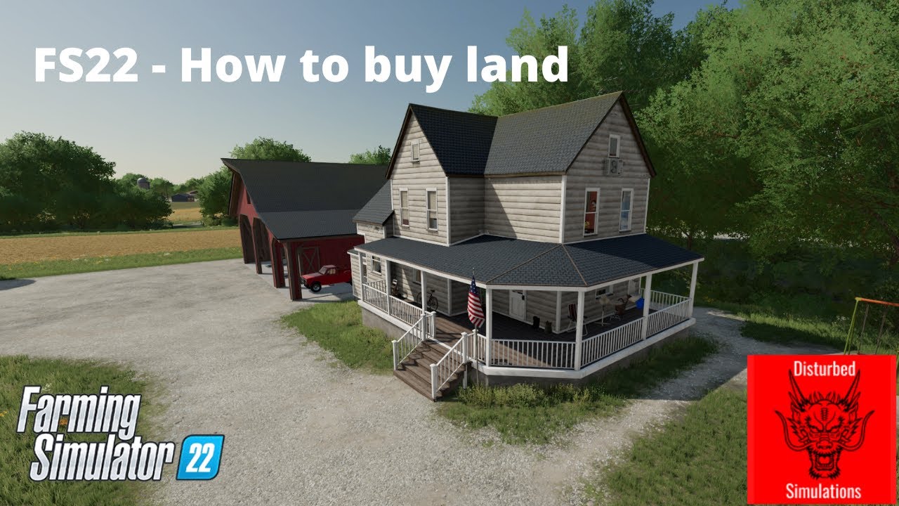 FS22 - How to buy land 
