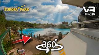 360° A Relaxing Monorail Journey Through Europa-Park Germany #themepark