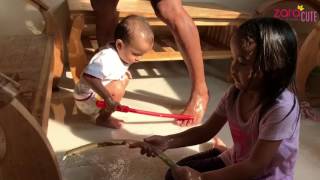 Zara Kerja Bakti Bersama Keluarga Bersih Bersih Rumah Aktivitas Sabtu Pagi Zara Cute