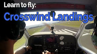 RECREATIONAL PILOT CERTIFICATE: Flying Lesson #14 Crosswind Landings | Audio RECREATIONAL PILOT CERTIFICATE: Flying Lesson #14 Crosswind Landings | Audio