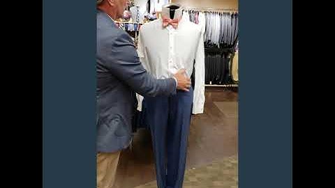 At Home Tuxedo Rental Adjustments Video