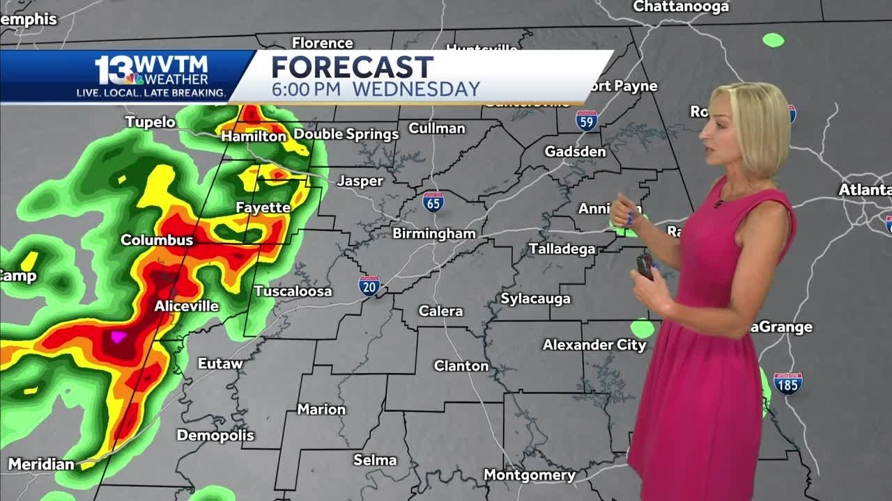 Alabama's Heat: Temperatures soar into the upper 90s along with a few ...