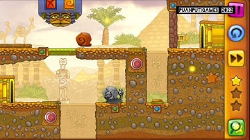 SNAIL BOB 1 - Chapter 3 The Nile Mile - Level 7 - Hunter Hamster - Hero Craft - puanputigames