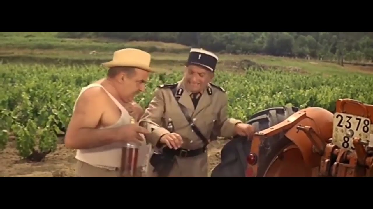 Le Gendarme de Saint-Tropez (1964) // L'amour est dans le pré