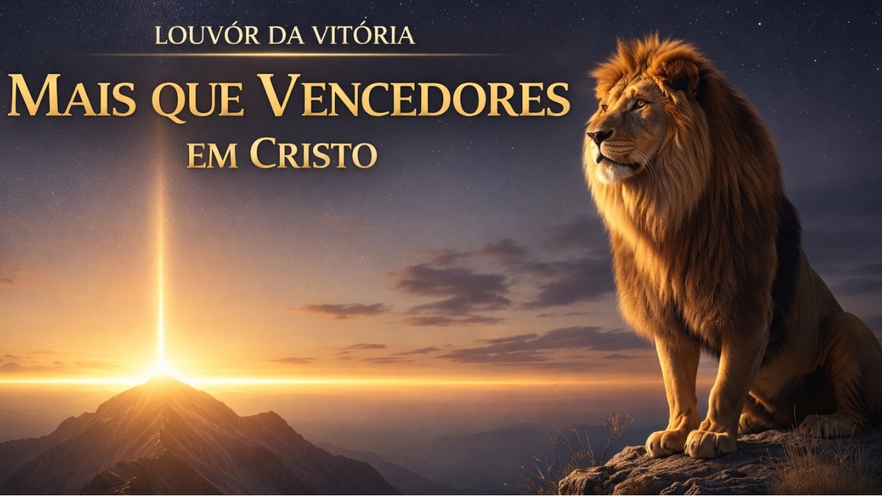 🎶 Louvor da Vitória – Mais que Vencedores em Cristo