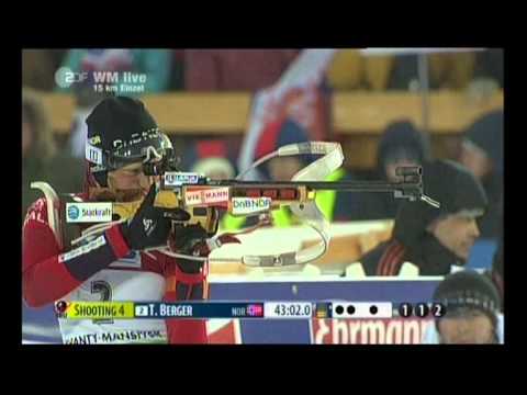 Biathlon-WM Einzel der Damen in Khanty-Mansiysk 2011