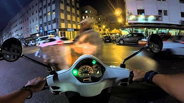 Time Lapse : Vespa Casablanca (Gopro Hero 3+)