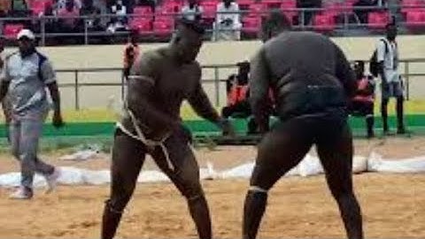 Lutte simple première victoire de général malika sur thiaka faye