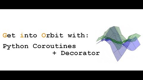 Python Coroutines + Decorator
