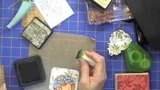 Creating Backgrounds for Copic Colored Images