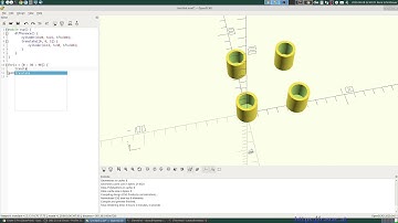 OpenSCAD Simplified! #07 Loops