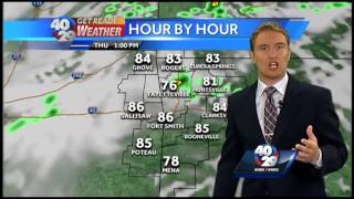 Severe storms to rumble in today
