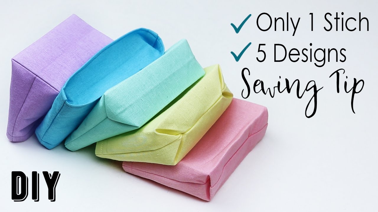 SEWING TIPS DIY👍5 Simple Ways to Sew the Bag Bottom In One stich Only
