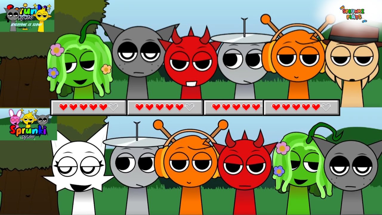 Sprunki Retake – Ультрачистое, отличное сочетание 🔥 Плавный ритм и идеальное чувство времени