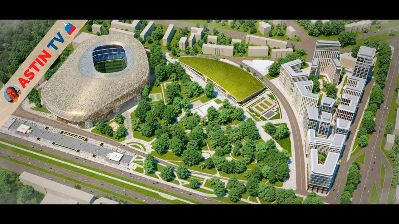 Москва. Стадион Динамо, прилегающие территории.