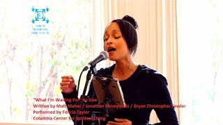 What Im Waiting For Originally By Doe, Performed By Felicia Taylor