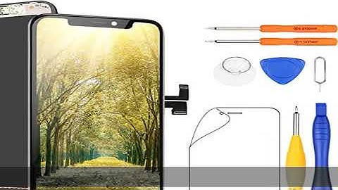 Yodoit for iPhone 11 Pro Screen Replacement Kit Black 5.8inch OLED Display 3D Touch Digitizer Frame