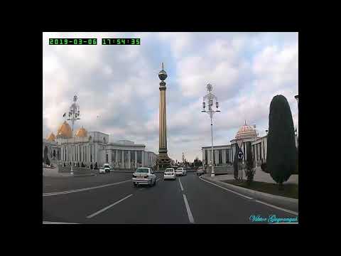 Video: Ulice Ashgabat