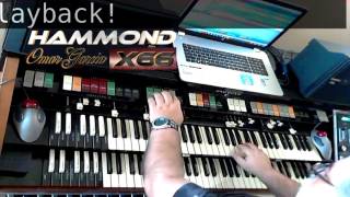 Video thumbnail of "HAMMOND X66 - Volare - Omar Garcia"