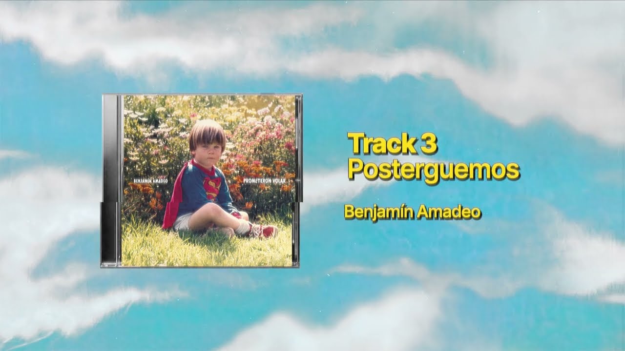 Watch Benjamín Amadeo - Posterguemos (Lyric Video) on YouTube Watch Benjamín Amadeo - Posterguemos (Lyric Video) on YouTube