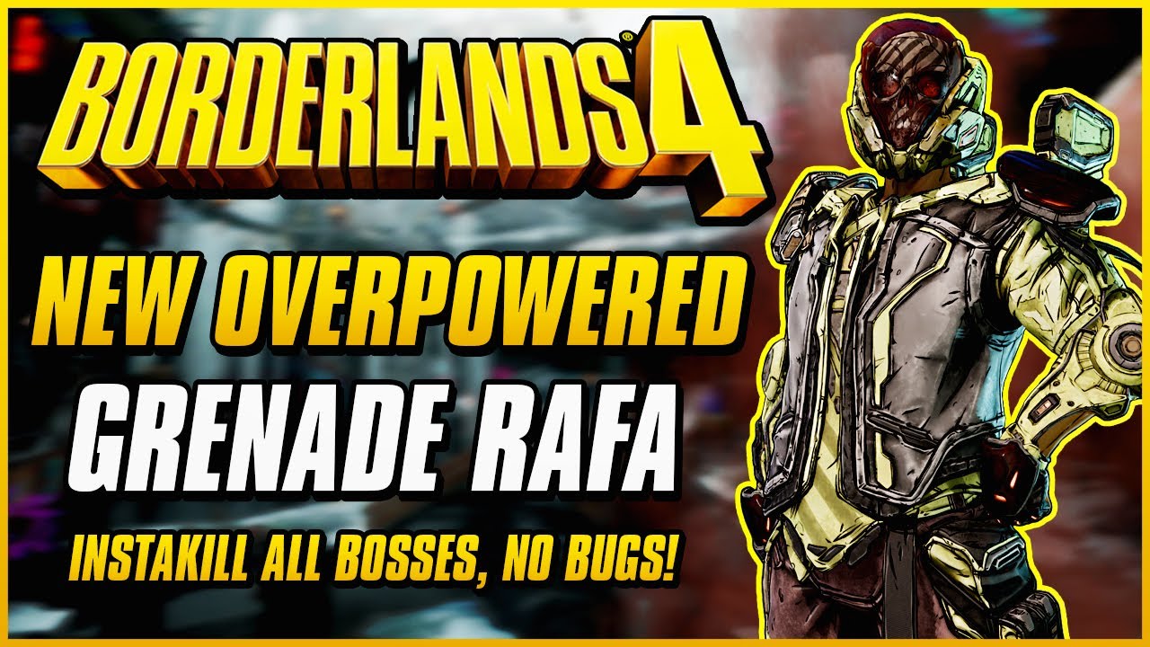 NEW BEST RAFA BUILD INSTAKILLS EVERY BOSS UVH5 (No Bugs)