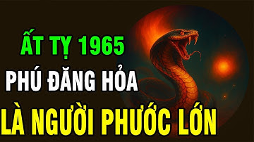 Tuổi Ất Tỵ 1965: Nghiệp Lớn Đè Vai, Hậu Vận Ngẩng Đầu Sống Khác Người!