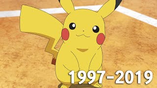 Evolution of Pikachu 1997-2019