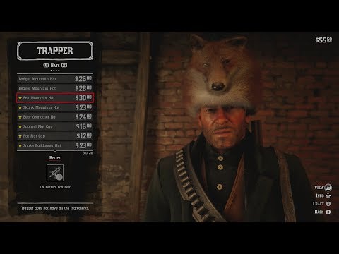 where can i sell skins in red dead 2