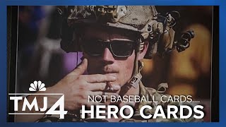 Man creates 'Hero Cards' to honor fallen soldiers