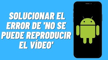 Cómo solucionar el error de 