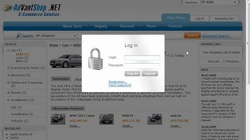 Setup asp.net shopping cart  AdVantShop.NET in IIS